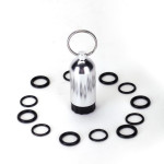 Diving Cylinder O-Ring Red, Silver And Blue Equipment Maintenance