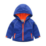 Boys' Hooded Autumn Clothing Children's Fleece Jacket