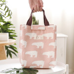 Cotton linen insulation bag