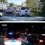 New Phnom Penh 4.3 Inch Car Rearview Mirror Driving Recorder Front And Rear Double Recording HD