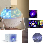 Galaxy Projector Starry Sky Projection Bedroom Bedside Decoration Night Light