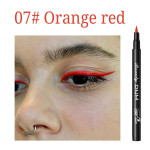 Dnm Color Eyeliner Long-Lasting Waterproof And Non-Smudge Liquid Eyeliner