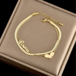 Simple Best Friend Student Double-layer Love Bracelet