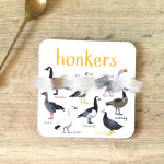 Bird Pun Coasters Fun Square Drink Coaster For Children Wooden And PVC Cup Mats Home Kitchen Decor