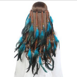 Women's Boho Fashion Feather Headband Ornament