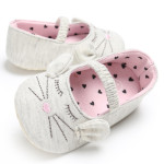 Cotton Cute Bunny Girl's Treasur Soft Soled Baby Walking Shoes