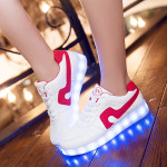 2021 New Men's And Women's Colorful Flashing Shoes