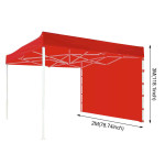 Four-corner Sun Protection Tent Cloth Folding Canopy Outdoor Instant Awning