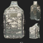 Multi Functional Tactical Camouflage Casual One Shoulder Diagonal Bag