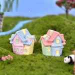 Balloon Flying House Micro Landscape Decoration Diy Fleshy Bonsai Landscaping Accessories Resin Crafts