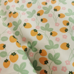 Fruit Loquat Strawberry Pineapple Banana Printing Cotton Fabric