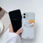 Cartoon Suitable For 12pro Transparent Soft Shell All-inclusive Anti-fall Phone Case