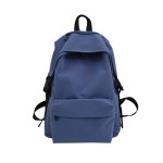 New Japanese And Korean Early High School Student Bag Nylon Solid Color Waterproof Lightweight Backpack College Students Couple Backpack