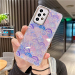 Kauri Watercolor Marble Rainbow Fish Scale S22 Phone Case S22 Anti Fall Case S22 Protective Case S21FE Mobile Phone Case