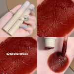 Lip Mud Lip Lacquer Student Plain Matte Finish Velvet No Stain On Cup No Fading White Good-looking Lipstick