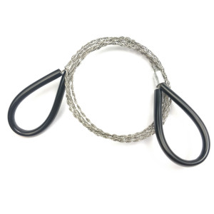 Short Stainless Steel Wire Saw Holster Pull Ring Does Not Hurt The Hand Life-saving Saw