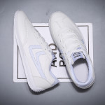 Men's Korean Style Trendy Shoes Breathable All-Match White Shoes