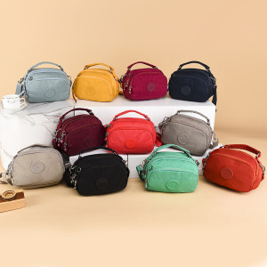 Women's Nylon Pouch Tote Partysu Crossbody Bag Mobile Coin Purse