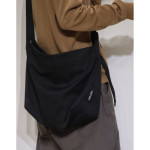 Crossbody Bag One Shoulder Black Canvas Bag VB Bag