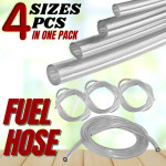 4 Petrol Fuel Line Hose Gas Pipe Tubing For Trimmer Chainsaw Mower Blower Tools