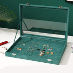 Fashion New Simple Double Layer Jewelry Box