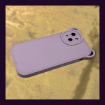 Purple Silicone Fall Proof All Inclusive Phone Case