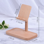 Solid Wood Creative Bed Mobile Phone Lazy Bracket Home