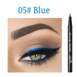 Dnm Color Eyeliner Long-Lasting Waterproof And Non-Smudge Liquid Eyeliner