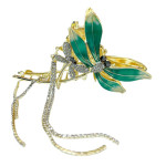 Elegant Temperament Dragonfly Grab Clip Female High-end Hairpin