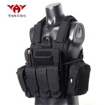 Multi Functional Camouflage Combat Vest 8-piece Military Camouflage Training Equipment