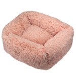 Winter Plush Pet Nest Square Mat