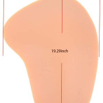 Men And Women Fashion Simple Silicone Hip Pad