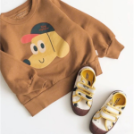 Spring And Autumn Artificial Color Cotton Children's Sweater