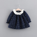 Online Shop Girl Dress, Autumn Baby Clothes, Korean Baby Princess Skirt Factory Wholesale