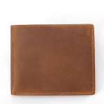 Men's Wallet Made Of Crazy Horse Leather