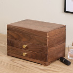 Cosmetic Box Solid Wood Storage Cabinet