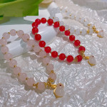 High Beauty And White Student's Best Friend Bracelet For Women