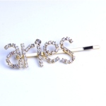 Constellation Word Clip English Character DIY Hairpin Hair Accessories Personalized Custom Wholesale