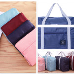 Foldable Travel Duffel Bag Women Home Sort Out Quilt Blanket Bag