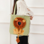 Showable Lion Cub Shoulder Bag