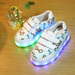 USB Charging Wings Led Children's Luminous Shoes