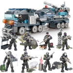 Assembling Joint Movable Soldier Puzzle Military Model Building Blocks Small Doll Foreign Trade Toys