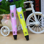 3D print pen 3D pen two generation graffiti 3D stereoscopic paintbrush children puzzle painting toys