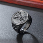 Men's Fashion Titanium Steel Ring