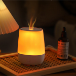 Creative New Flame Humidifier Aromatherapy Usb Mute Bedroom Mini Simulation Flame Aromatherapy Machine