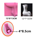 Concrete Body Shape Vase Silicone Mold