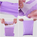 Express Thickened Clothing Doggy Purple Bag