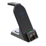 Wireless Charging Base With Clock Display Function Stand