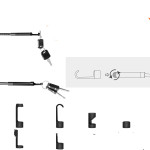 8mm Gun Type Dual-lens Endoscope With Screen