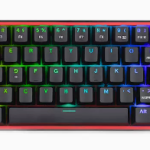 Red Dragon Mechanical Keyboard Hot Swap Axis Rgb Three Mode